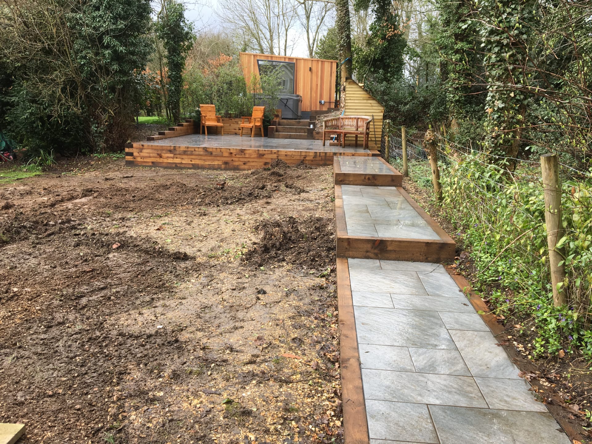B19 garden landscaping design
