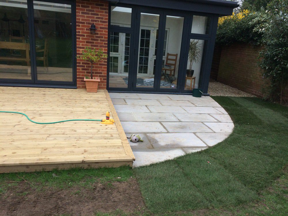 CSR002 driveway paving wall landscaping