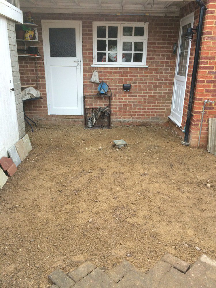 CSR012 driveway paving wall landscaping