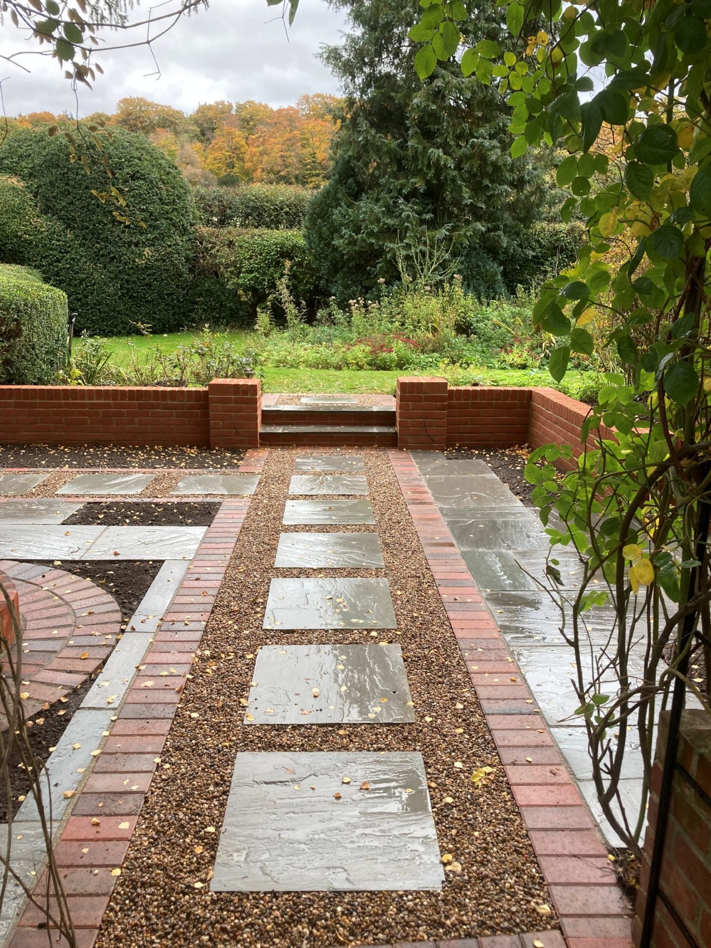 SL 030 paving wall and garden landscaping